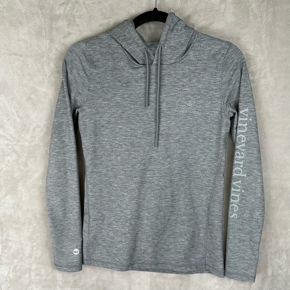 Vineyard Vines Gray Long Sleeve Hoodie